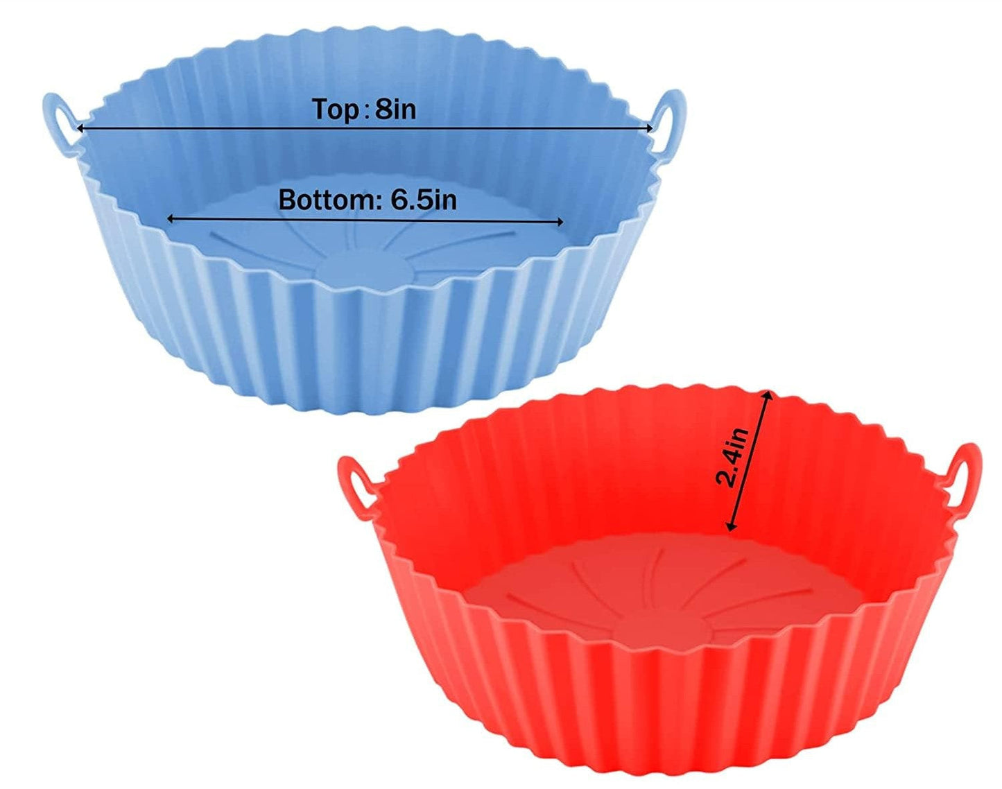 Silicone Reusable Baking Tray for Air Fryer / Oven / Microwave |🔥BUY 1 GET 1 FREE🔥