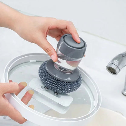 2 in 1 Liquid Soap Dispensing Cleaning Brush | 🔥BUY 1 GET 1 FREE🔥