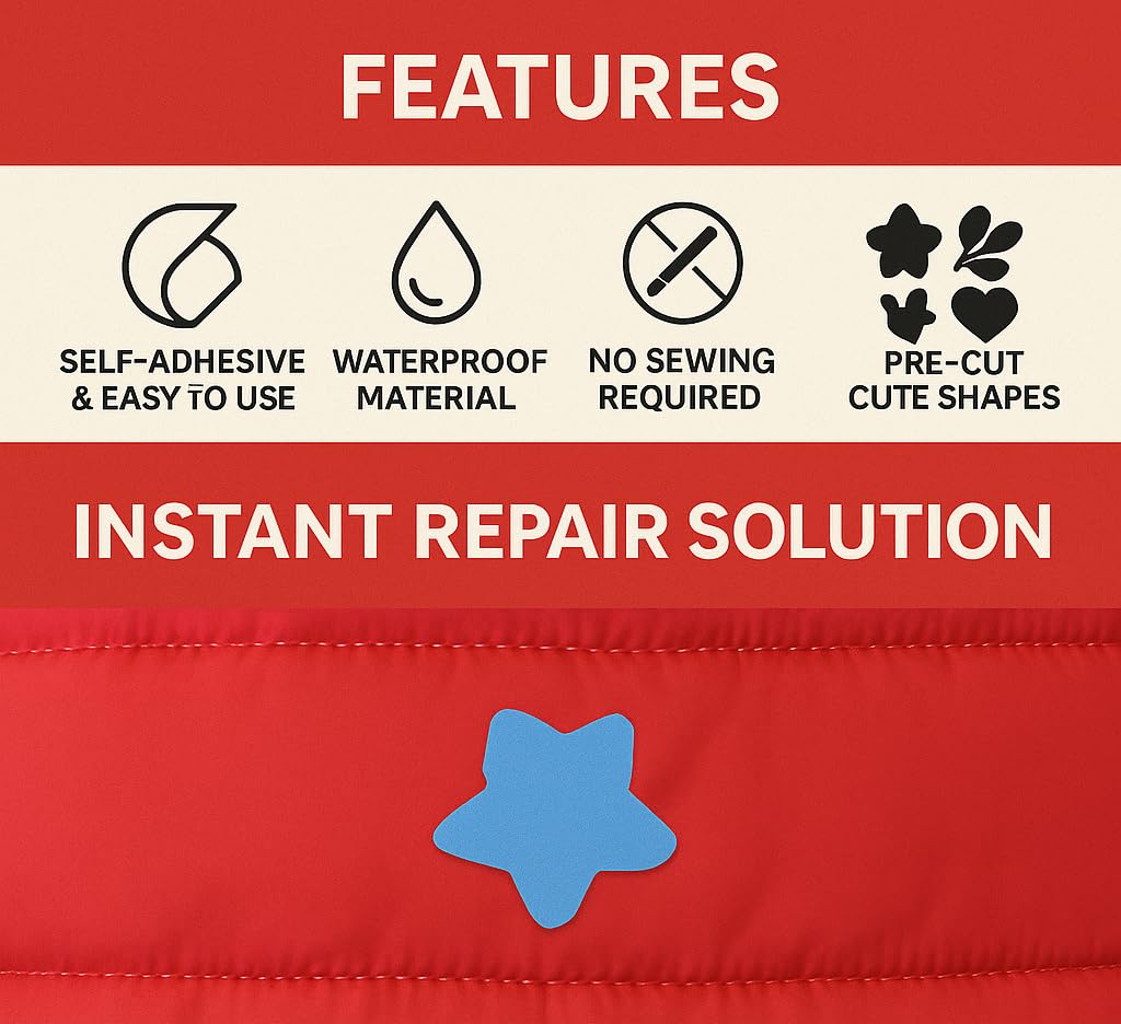 Cloth Repair Stickers | 🔥Flat 50% Savings🔥