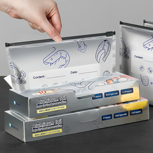 Aluminum Foil Food Storage Bags |🔥Flat 50% Savings🔥