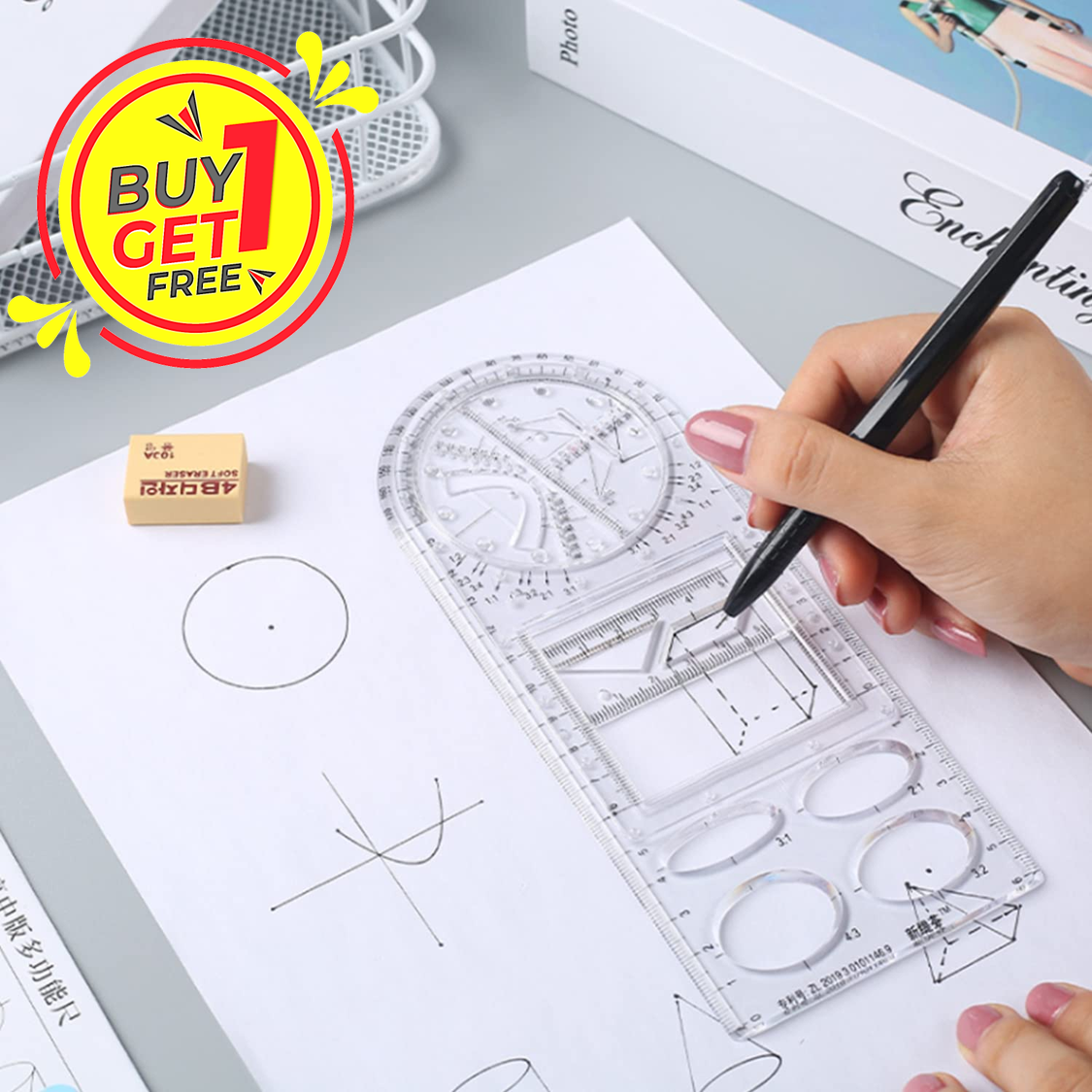 Multifunctional Geometry Ruler | 🔥Buy 1 Get 1 Free🔥