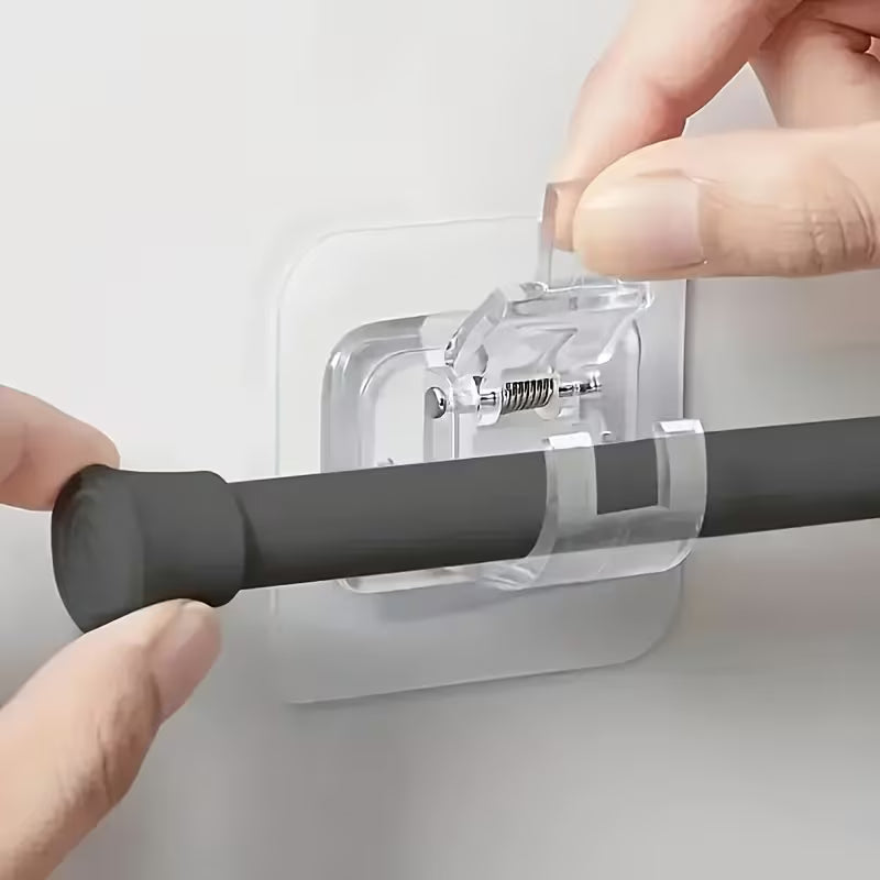 Drill Free Curtain Rod Holder Hooks |🔥FLAT 50% SAVINGS🔥